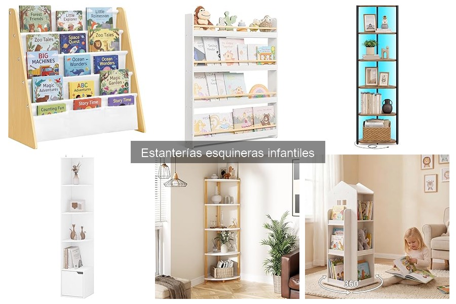 Alternativas a las Estanterías Esquineras Infantiles
