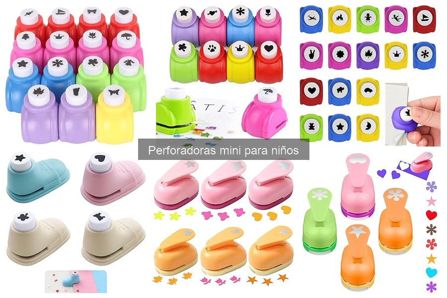 Alternativas a las perforadoras mini para niños