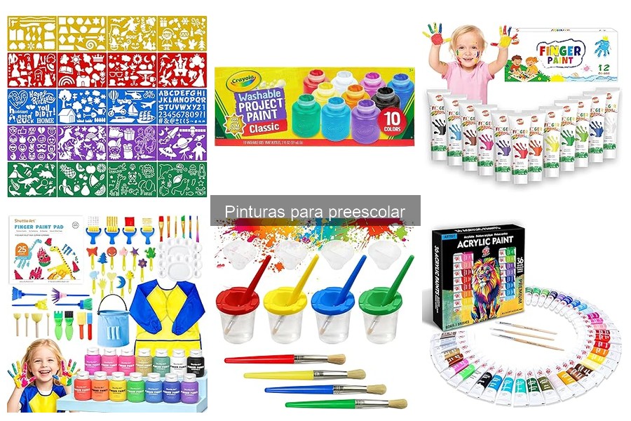 Alternativas a las pinturas tradicionales para niños