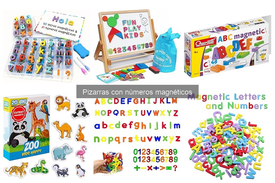 Alternativas a las Pizarras con Números Magnéticos para Niños