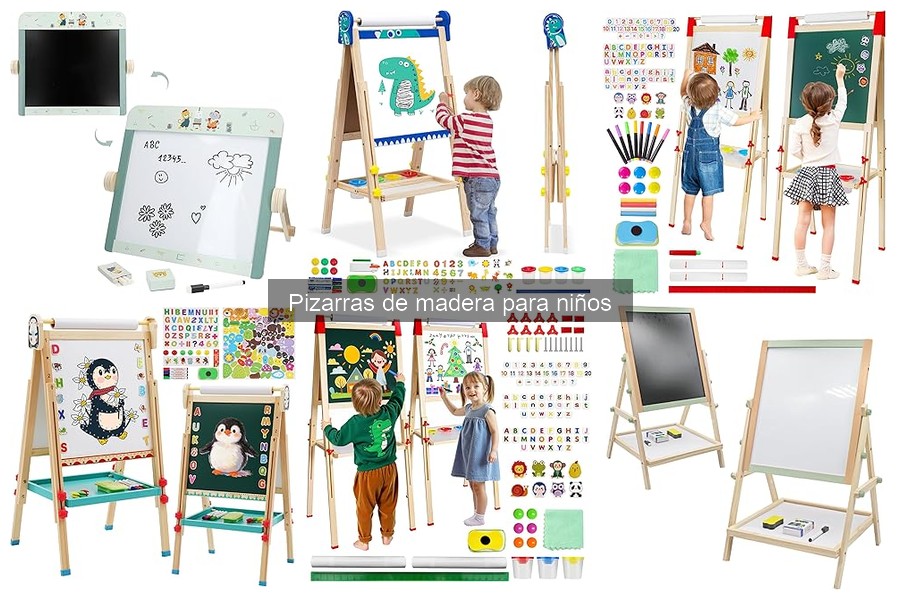 Alternativas a las pizarras de madera para niños