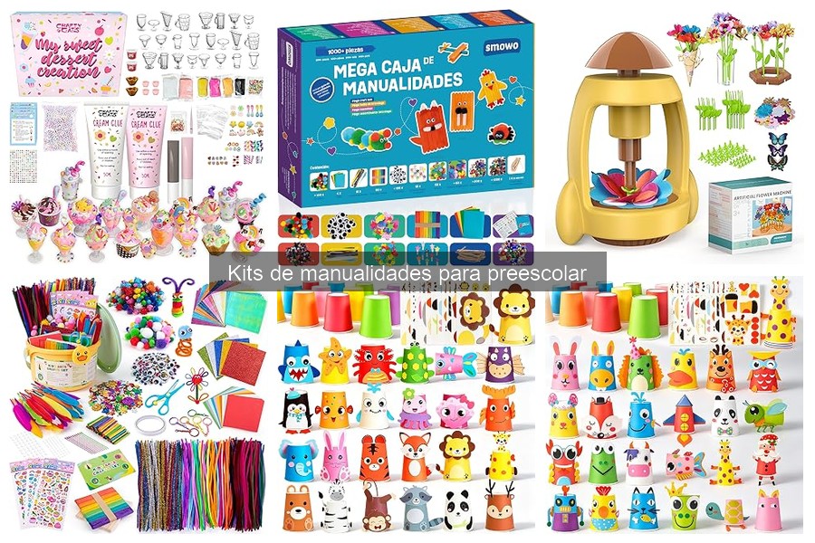 Alternativas a los Kits de Manualidades para Preescolar