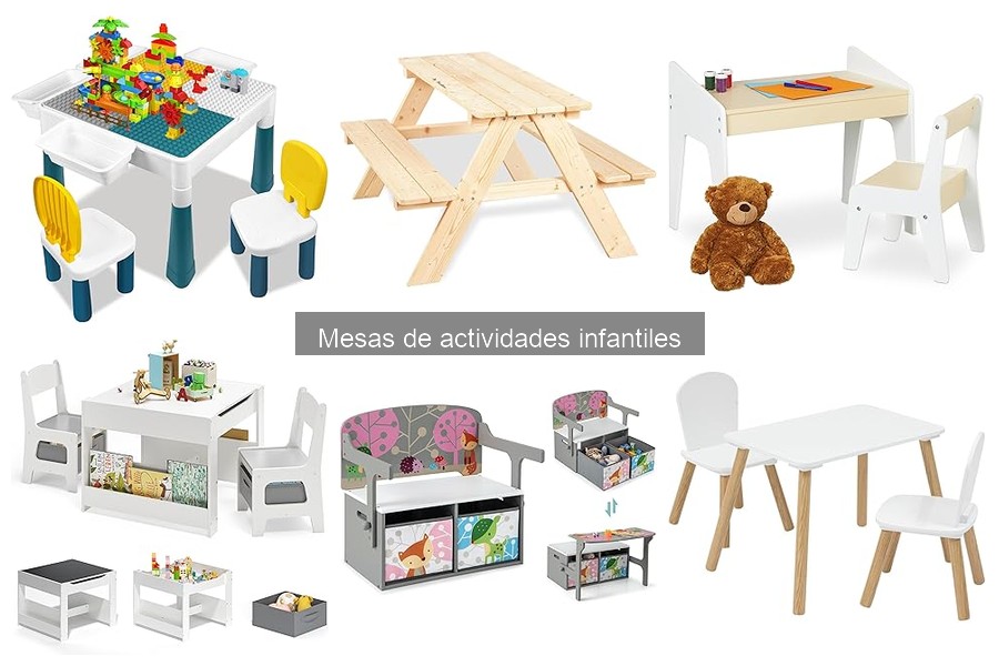 Alternativas a Mesas de Actividades Infantiles para Jugar