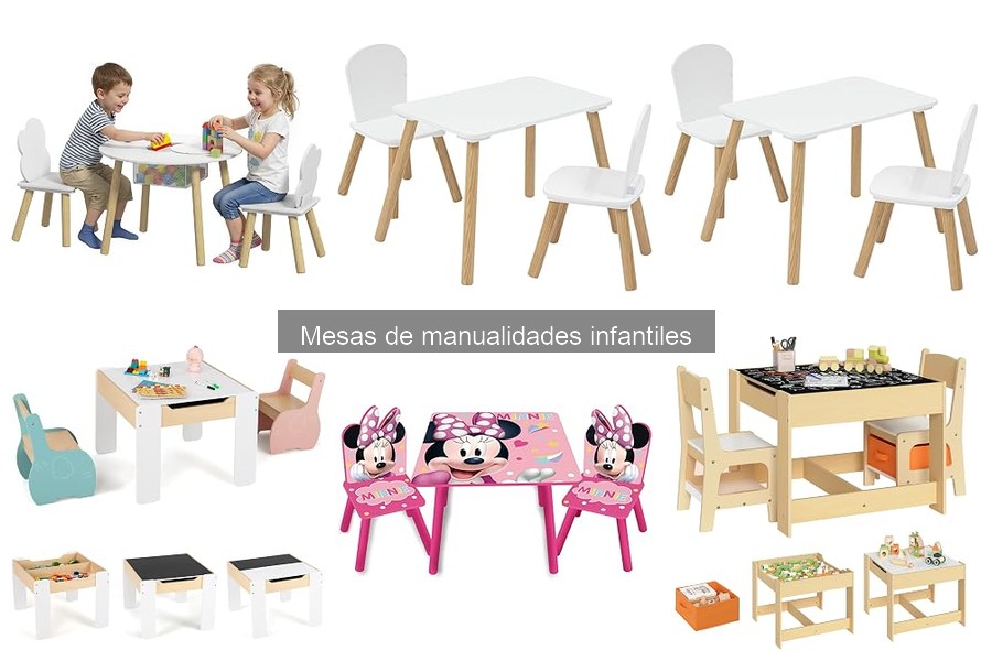 Alternativas a Mesas de Manualidades Infantiles para Crear