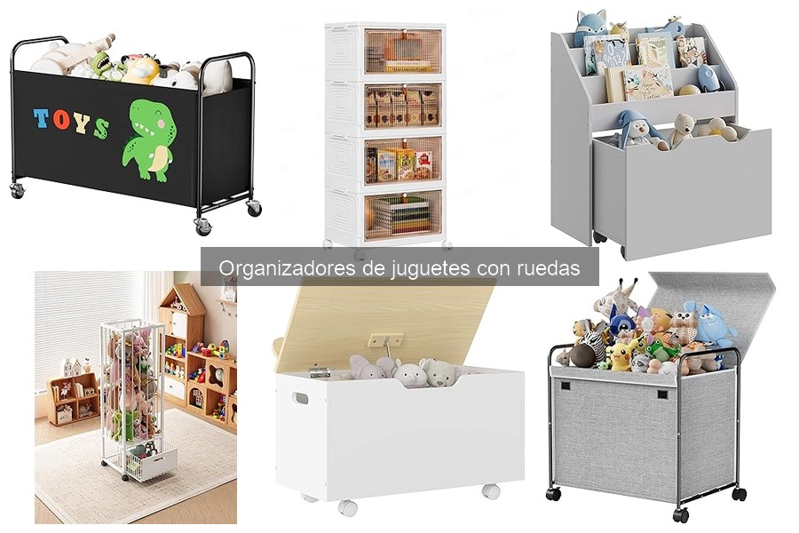 Alternativas a Organizadores de Juguetes con Ruedas