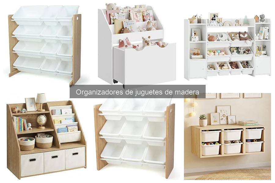 Alternativas a Organizadores de Juguetes de Madera