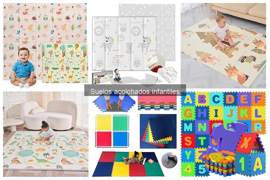 Alternativas a suelos acolchados infantiles: opciones para jugar