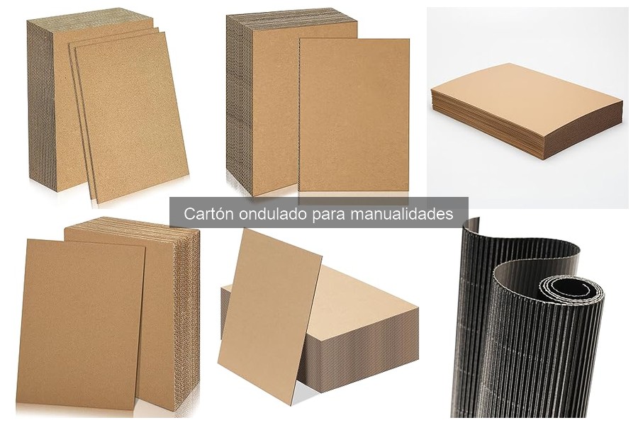 Alternativas al cartón ondulado en manualidades