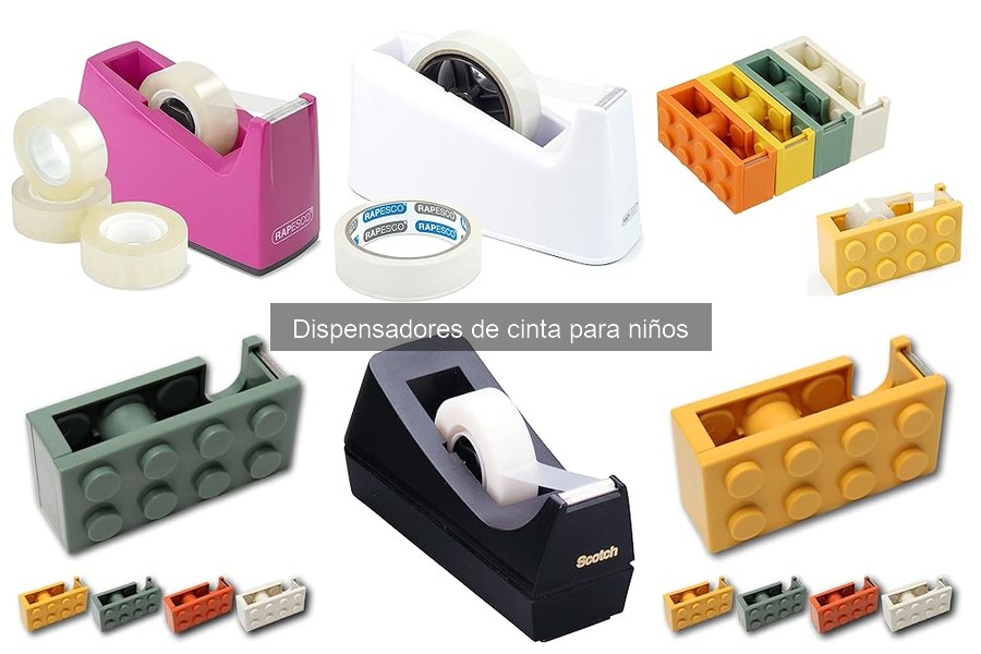 Alternativas al dispensador de cinta para manualidades infantiles