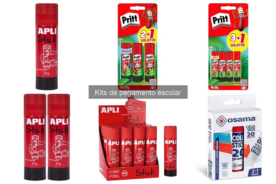 Alternativas al pegamento escolar para manualidades