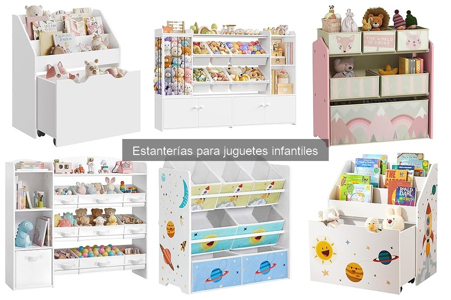 Alternativas Creativas a Estanterías Tradicionales para Juguetes