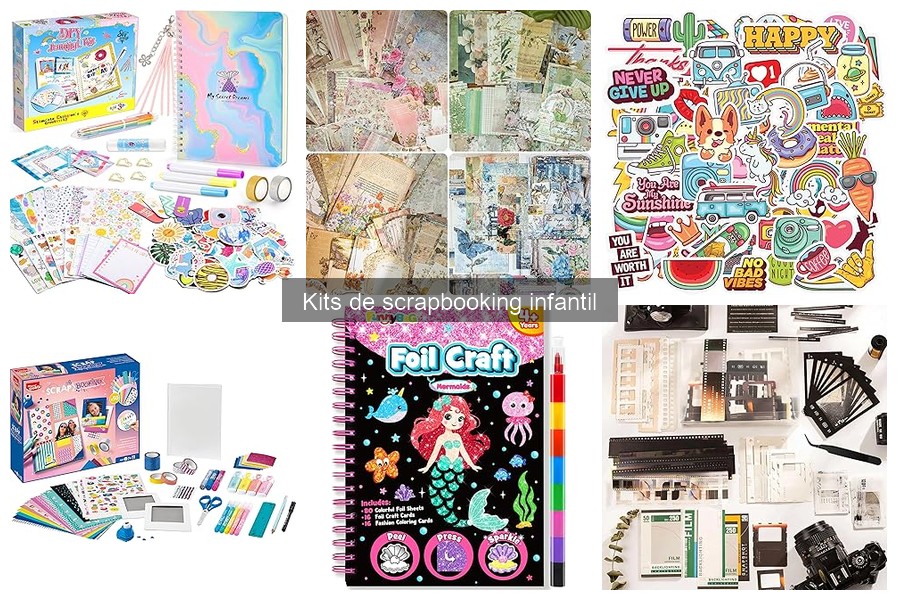 Alternativas creativas a kits de scrapbooking infantil