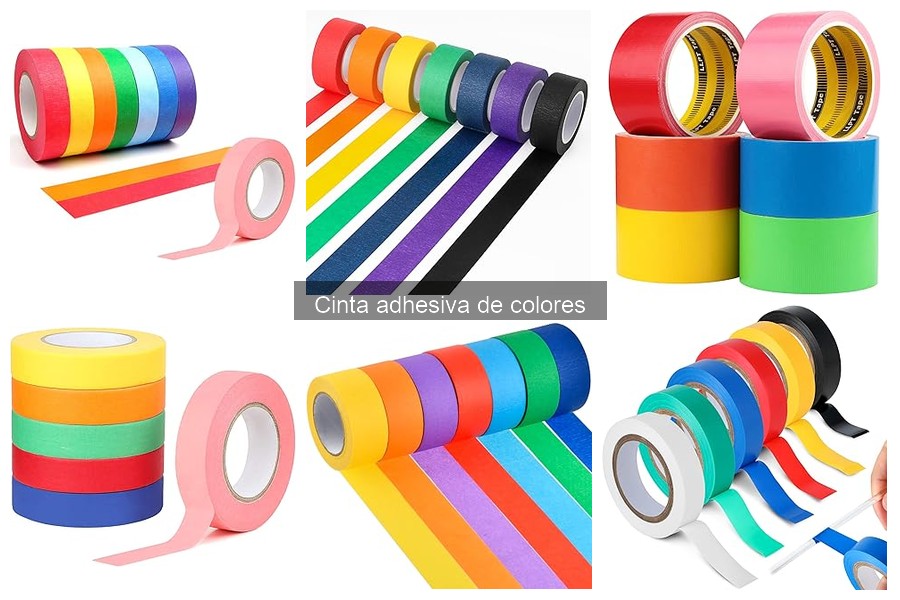 Alternativas Creativas a la Cinta Adhesiva de Colores