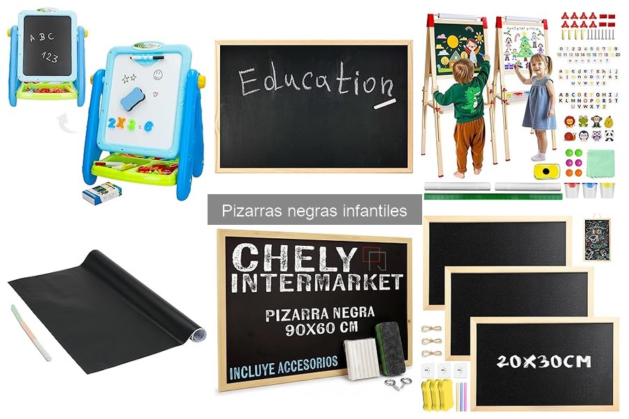 Alternativas creativas a las pizarras negras infantiles