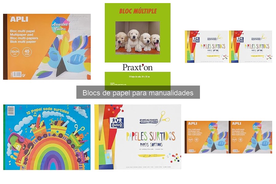 Alternativas creativas a los blocs de papel para manualidades