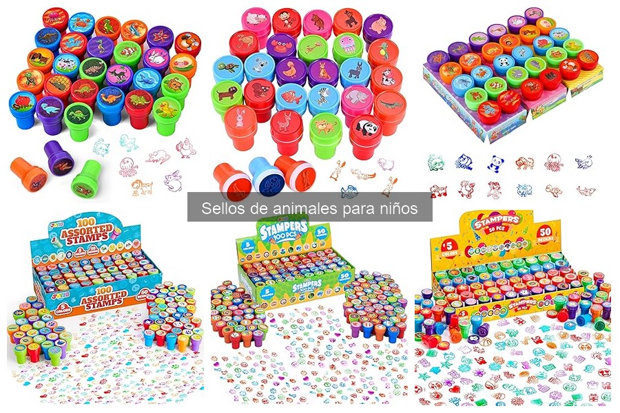 Alternativas creativas a los sellos de animales para manualidades infantiles