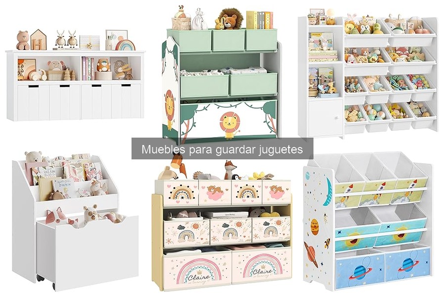 Alternativas Creativas a Muebles para Guardar Juguetes