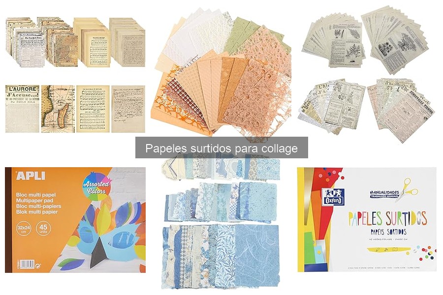 Alternativas creativas si los papeles surtidos no funcionan