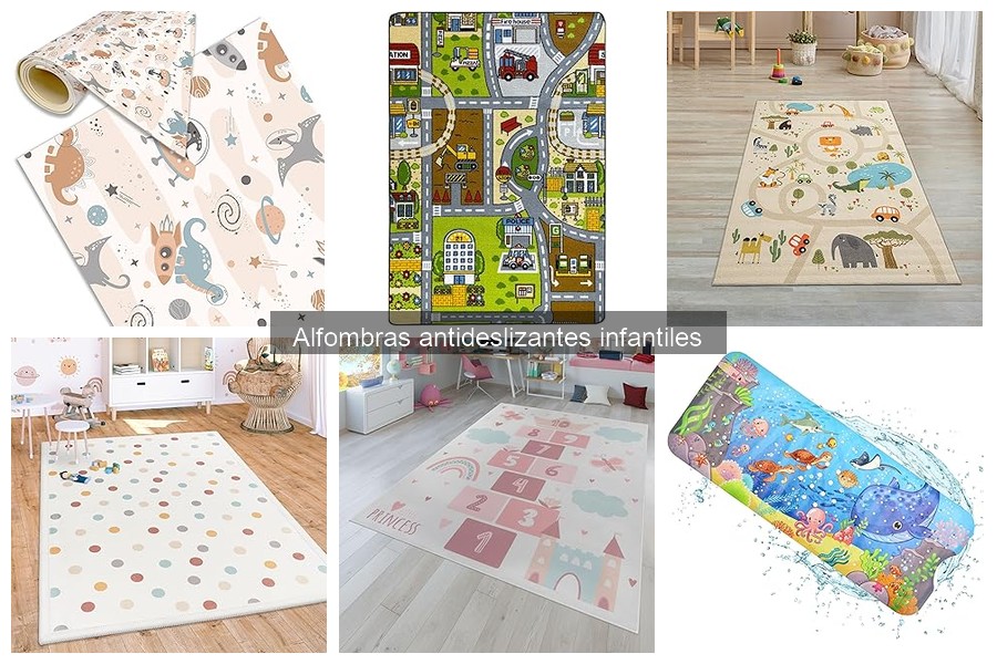 Beneficios de Alfombras Antideslizantes en Cuarto de Jugar