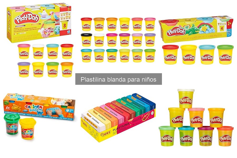 Beneficios de la plastilina blanda en la educación infantil