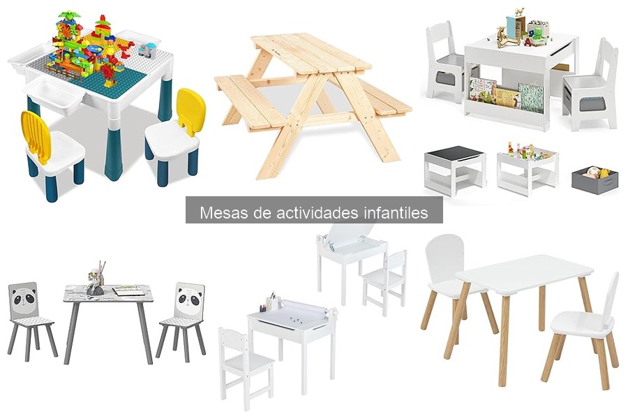 Beneficios de las Mesas de Actividades para Niños
