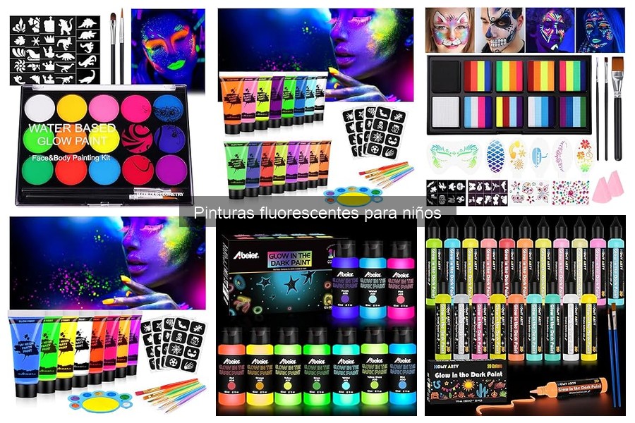 Beneficios de las pinturas fluorescentes en proyectos infantiles
