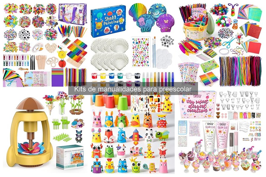 Beneficios de los kits de manualidades en educación preescolar
