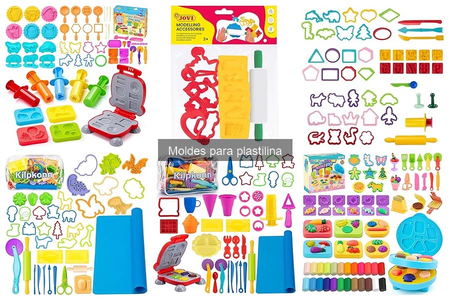 Beneficios de los Moldes para Plastilina en el Desarrollo Infantil
