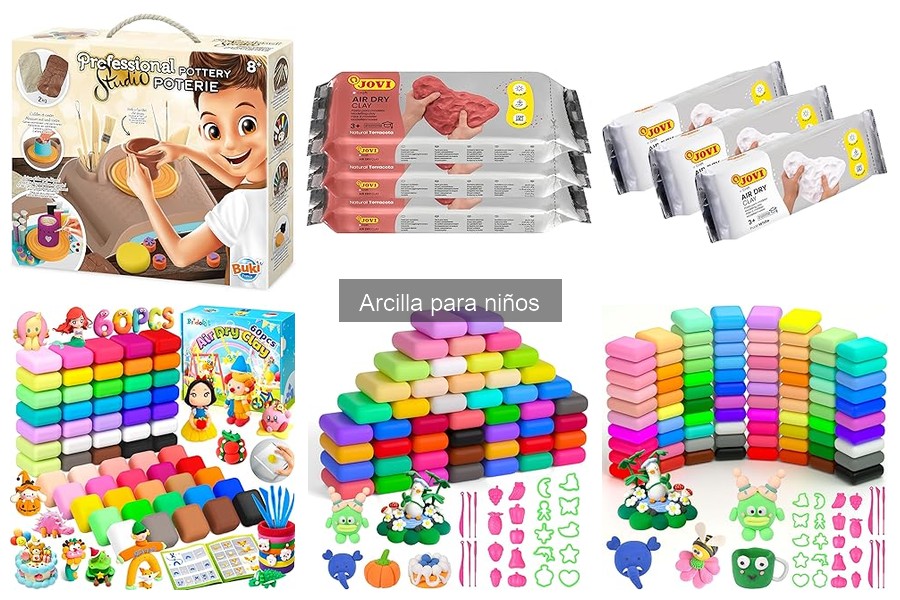 Beneficios de usar arcilla para la creatividad infantil