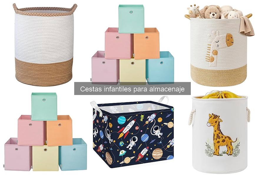 Beneficios de usar cestas infantiles para el almacenaje