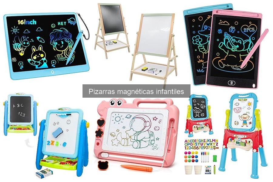 Beneficios de usar pizarras magnéticas infantiles