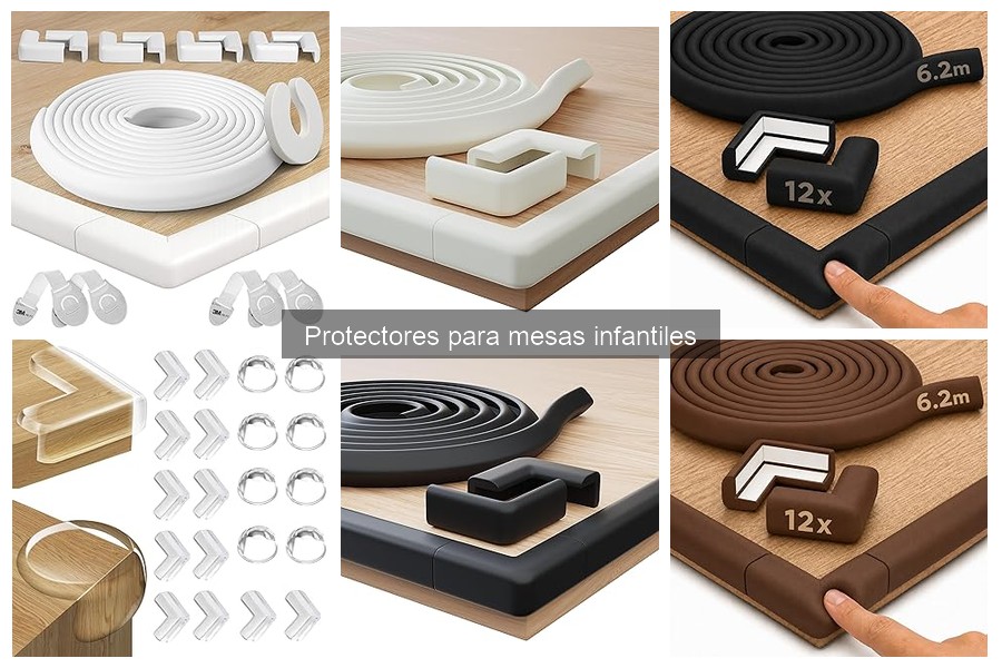 Beneficios de usar protectores para mesas infantiles