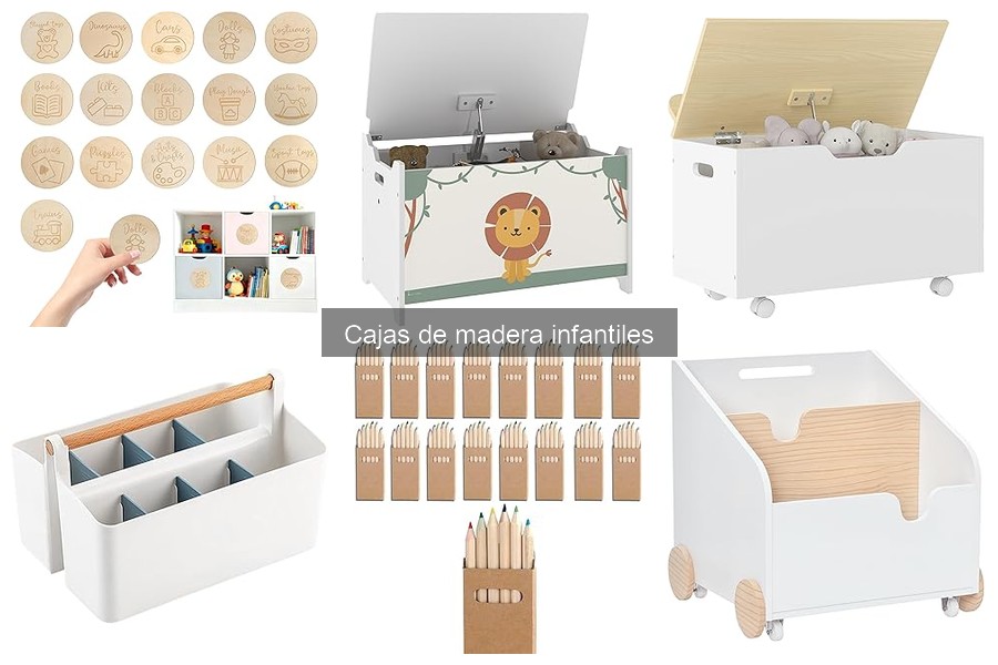 Cajas de madera personalizadas para niños: Las mejores opciones