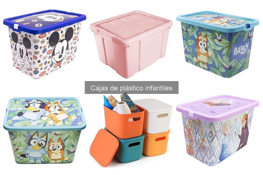 Cajas de Plástico Apilables para Niños: Beneficios y Tips