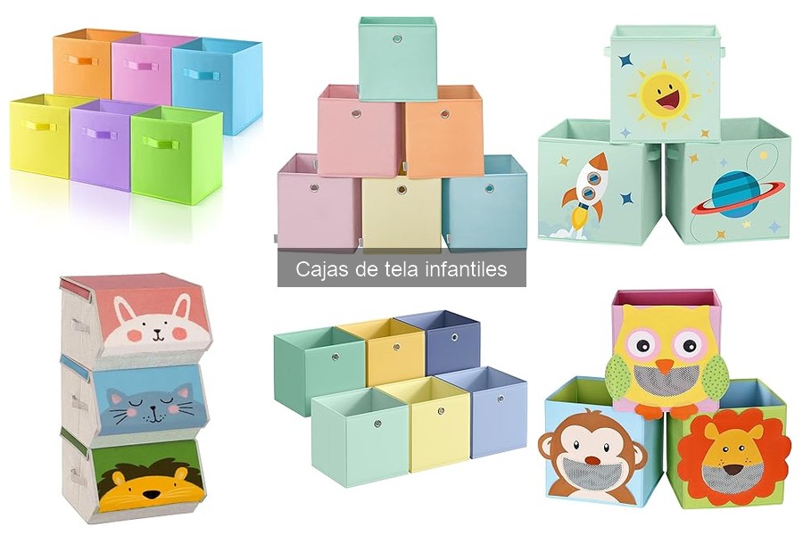 Cajas de Tela Infantiles con Diseños Educativos: ¿Realmente Funcionan?