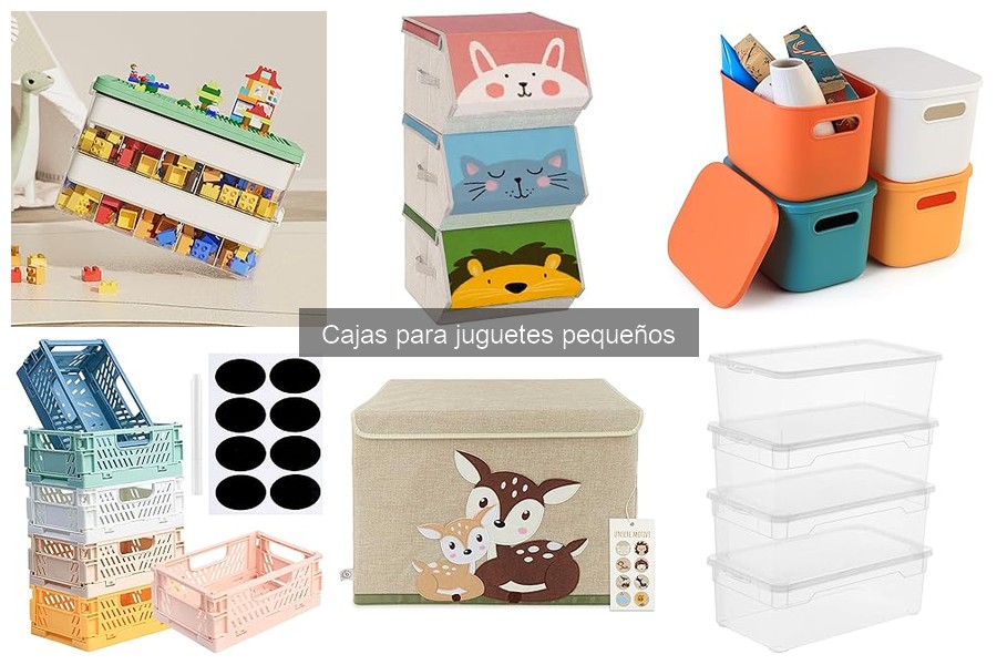 Cajas para juguetes pequeños: ¿Son ideales para habitaciones compartidas?