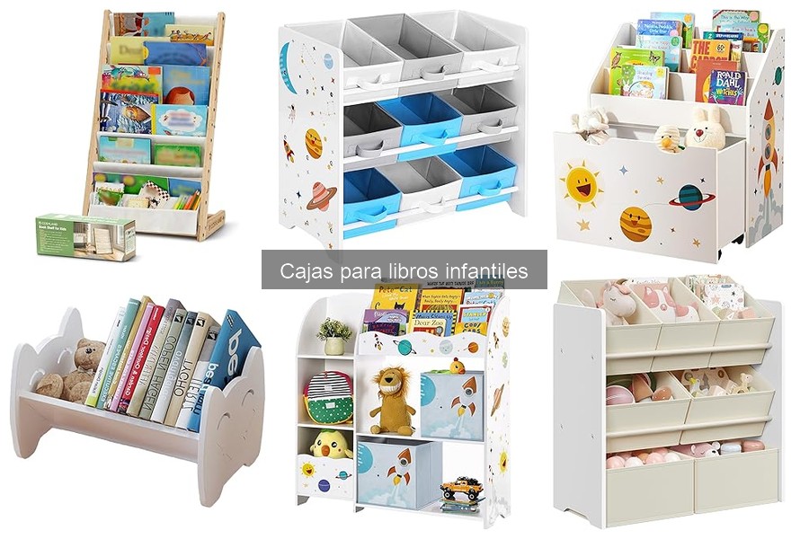 Cajas para libros infantiles: ¿son realmente resistentes?