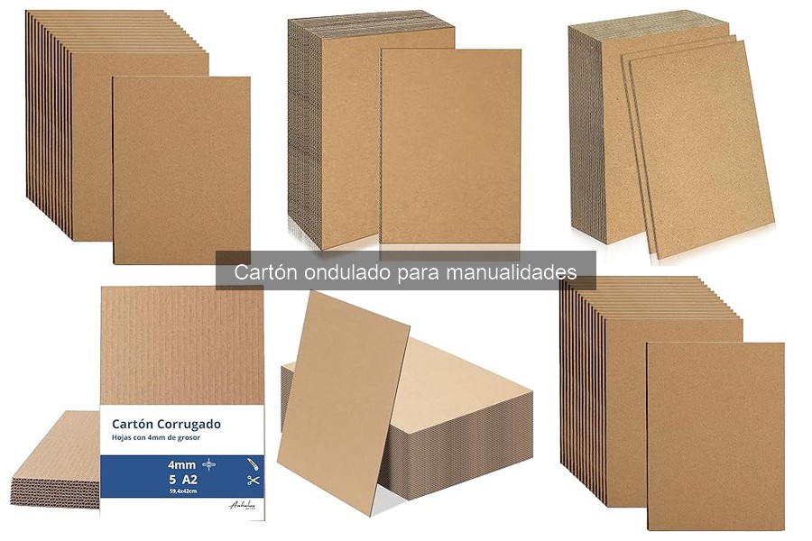 Características del cartón ondulado para manualidades