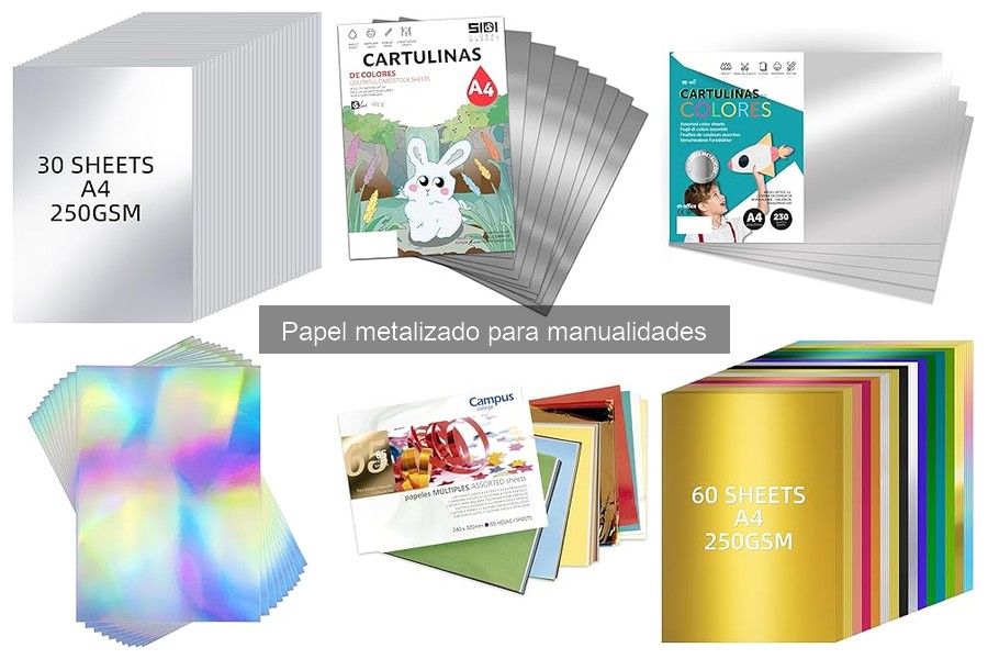 Cómo almacenar correctamente el papel metalizado en manualidades