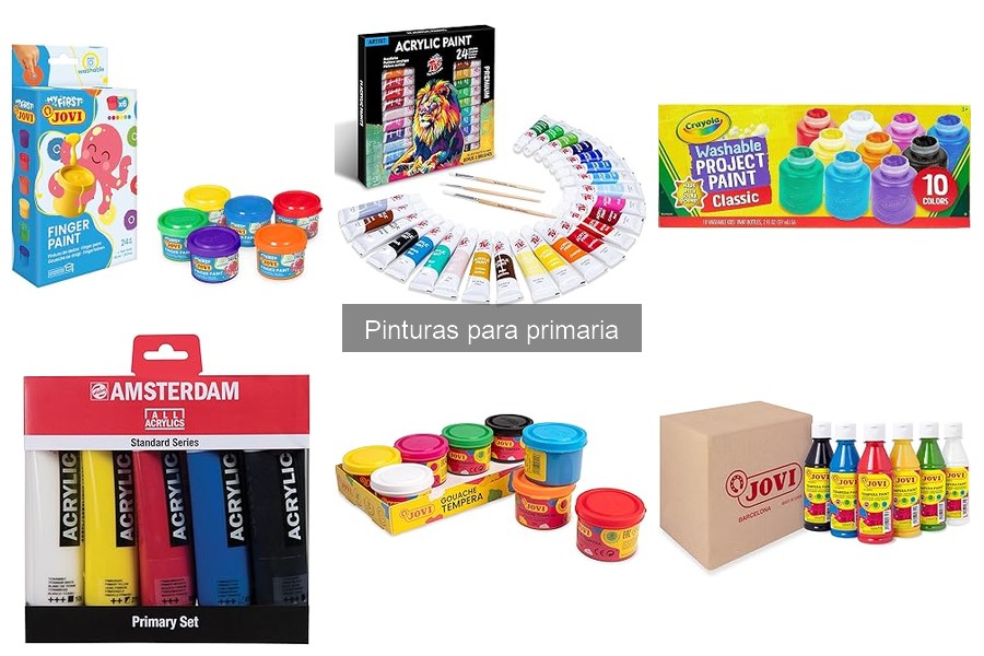 Cómo almacenar y conservar pinturas para niños correctamente