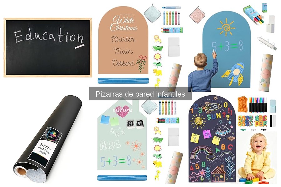 Cómo colgar correctamente una pizarra de pared infantil