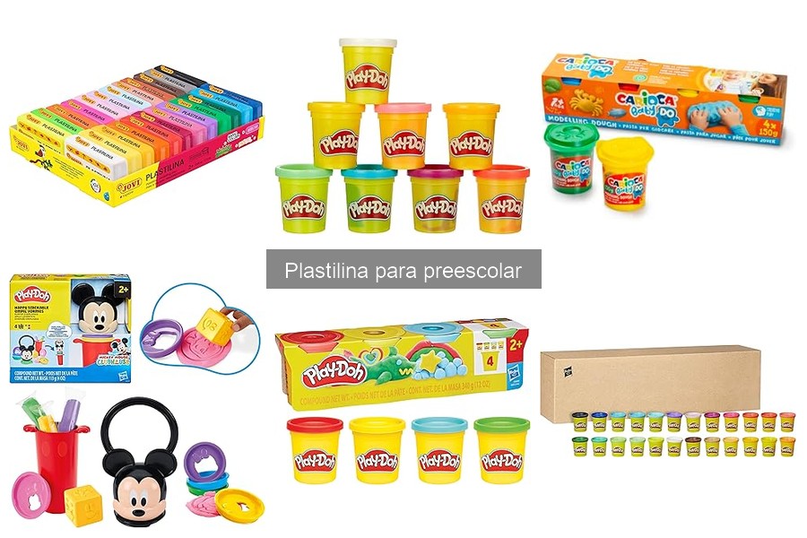 Cómo conservar y almacenar plastilina para preescolar