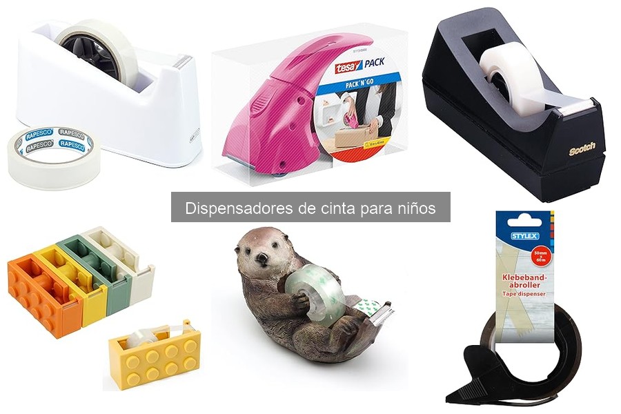 Cómo cuidar un dispensador de cinta para niños