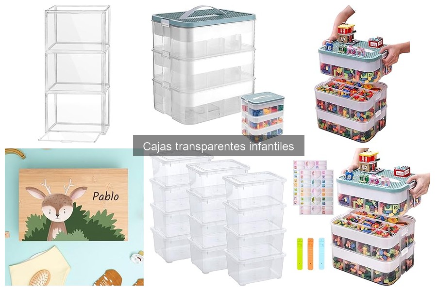 Cómo cuidar y mantener cajas transparentes infantiles