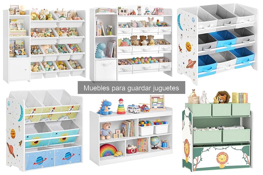 Cómo cuidar y mantener muebles para guardar juguetes