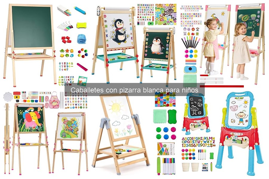 Cómo elegir el caballete con pizarra blanca ideal para niños
