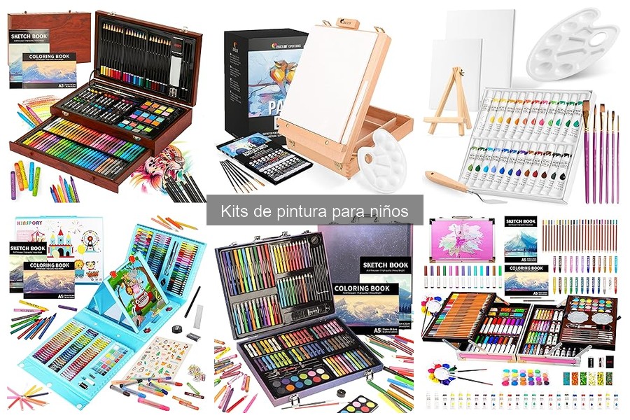 Cómo elegir el kit de pintura ideal para niños