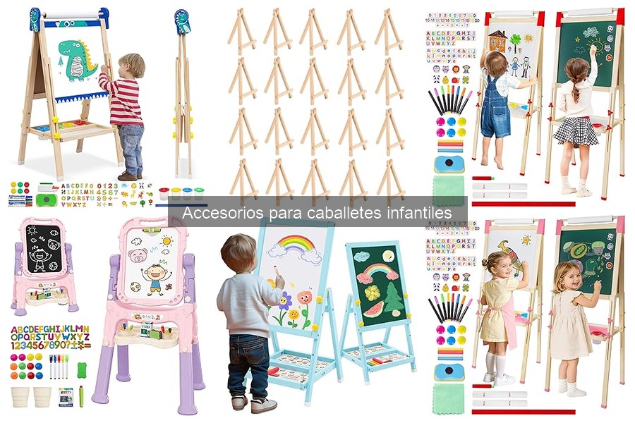 Cómo elegir el mejor accesorio para caballetes infantiles