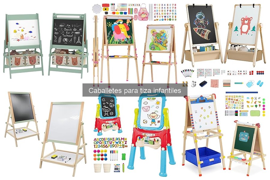 Cómo elegir el mejor caballete para tiza infantil