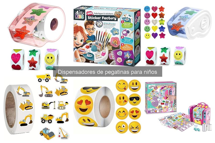 Cómo elegir el mejor dispensador de pegatinas para niños